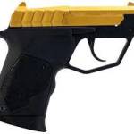 Taurus 22 TUC Handgun .22 LR 9rd Magazine 2.5" Barrel Black/Gold PVD