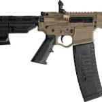 ATI Alpha Maxx Pistol - FDE | 5.56X45MM | 7.5" | 1 X 60RD | 7" Poly MLOK | F/U Sight
