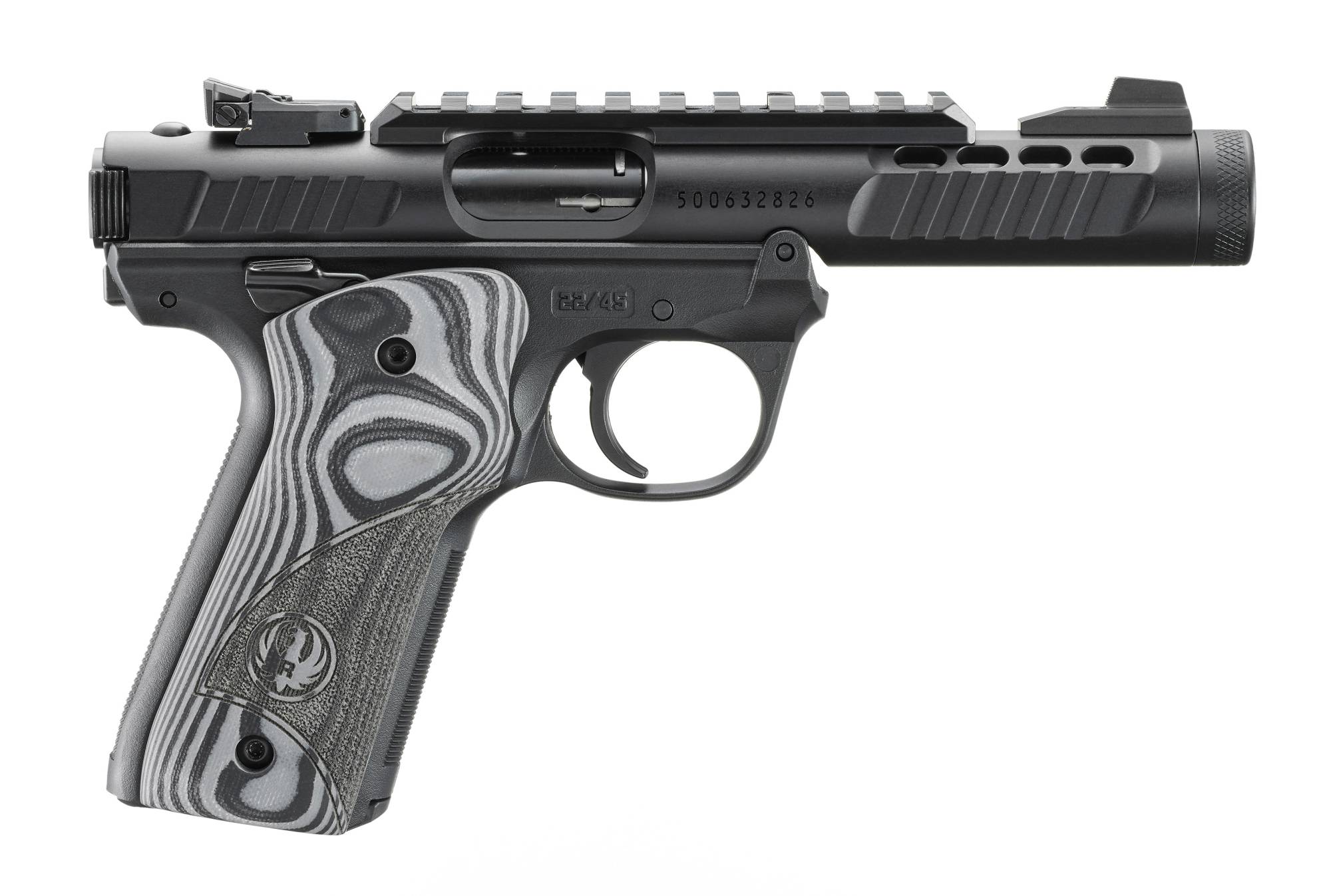 RUGER MKIV 22/45 LT 22LR BLK/GRY