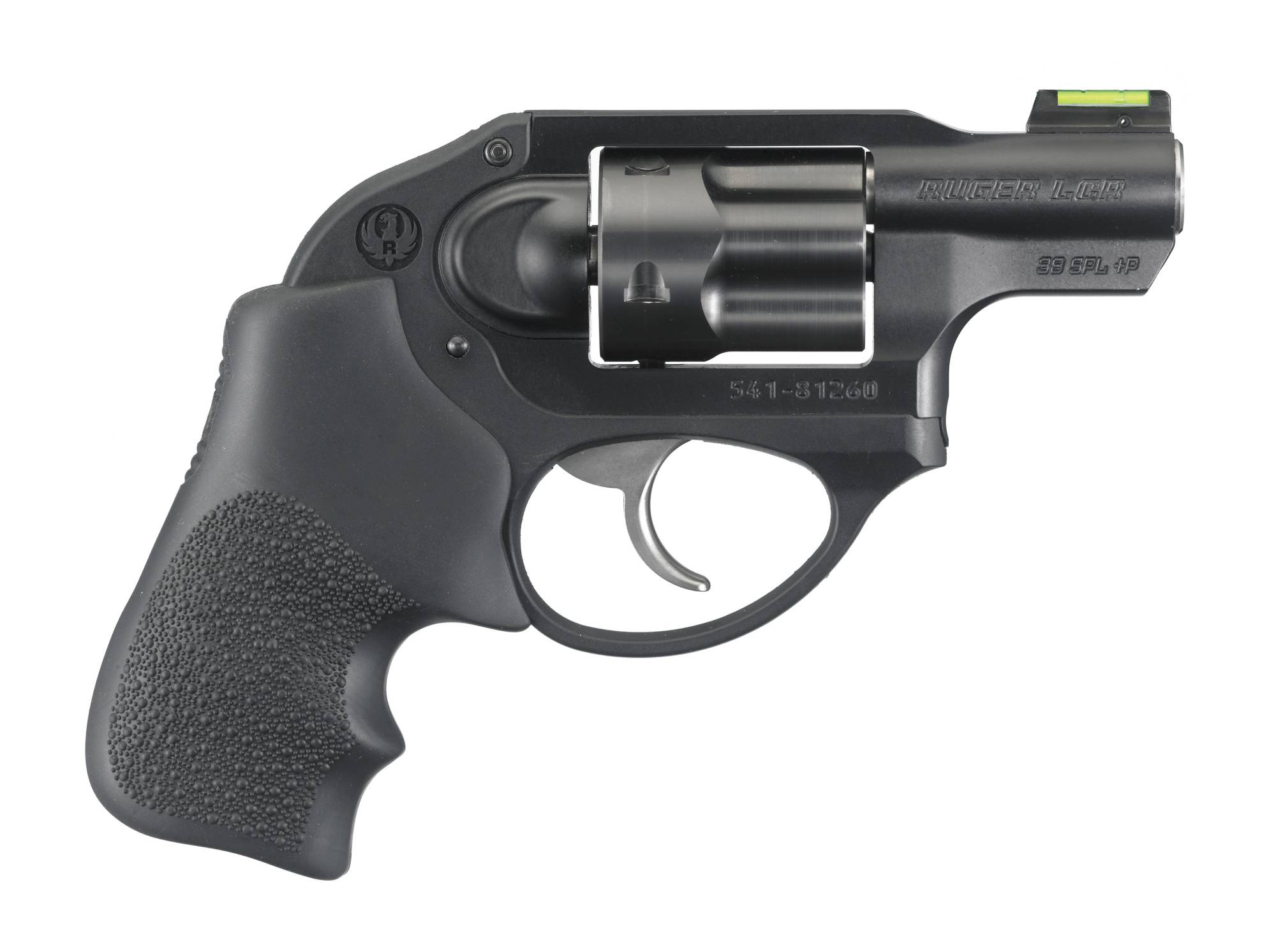 RUGER LCR 38SPC BL 5RD GRN HI VIZ
