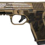 BLACK RAIN FRONTLINE 9MM - PISTOL TRUMP CUSTOM 15RD GOLD