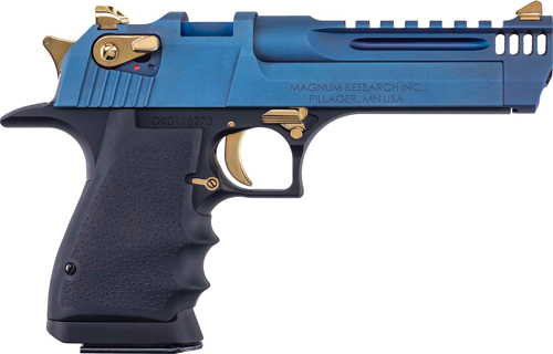 DESERT EAGLE L5 SERIES 50AE - 5" BLACK & CARBO BLUE PVD