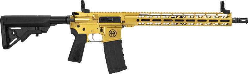 HI-POINT HP-15 AR-15 5.56 16" - 30RD M-LOK BLACK/GOLD THREADED