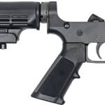 GLFA LOWER GROUP AR-15 5.56MM - W/ADJUSTABLE STOCK BLACK