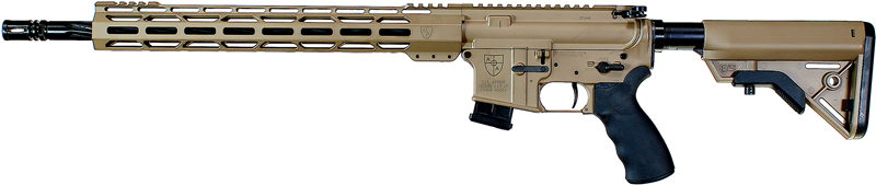 ALEXANDER TACTICAL 17HMR 18" - STRAIGHT FLUTED BBL 10RD FDE - Image 2