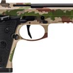 BERETTA 92XI SAO FS 9MM 4.7" - 10RD VEGETATO CAMO 2 MAGS