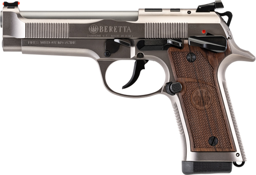 BERETTA 92X PERFORMANCE DEF - CLASSIC 9MM 4.9" 15RD SS WOOD - Image 2