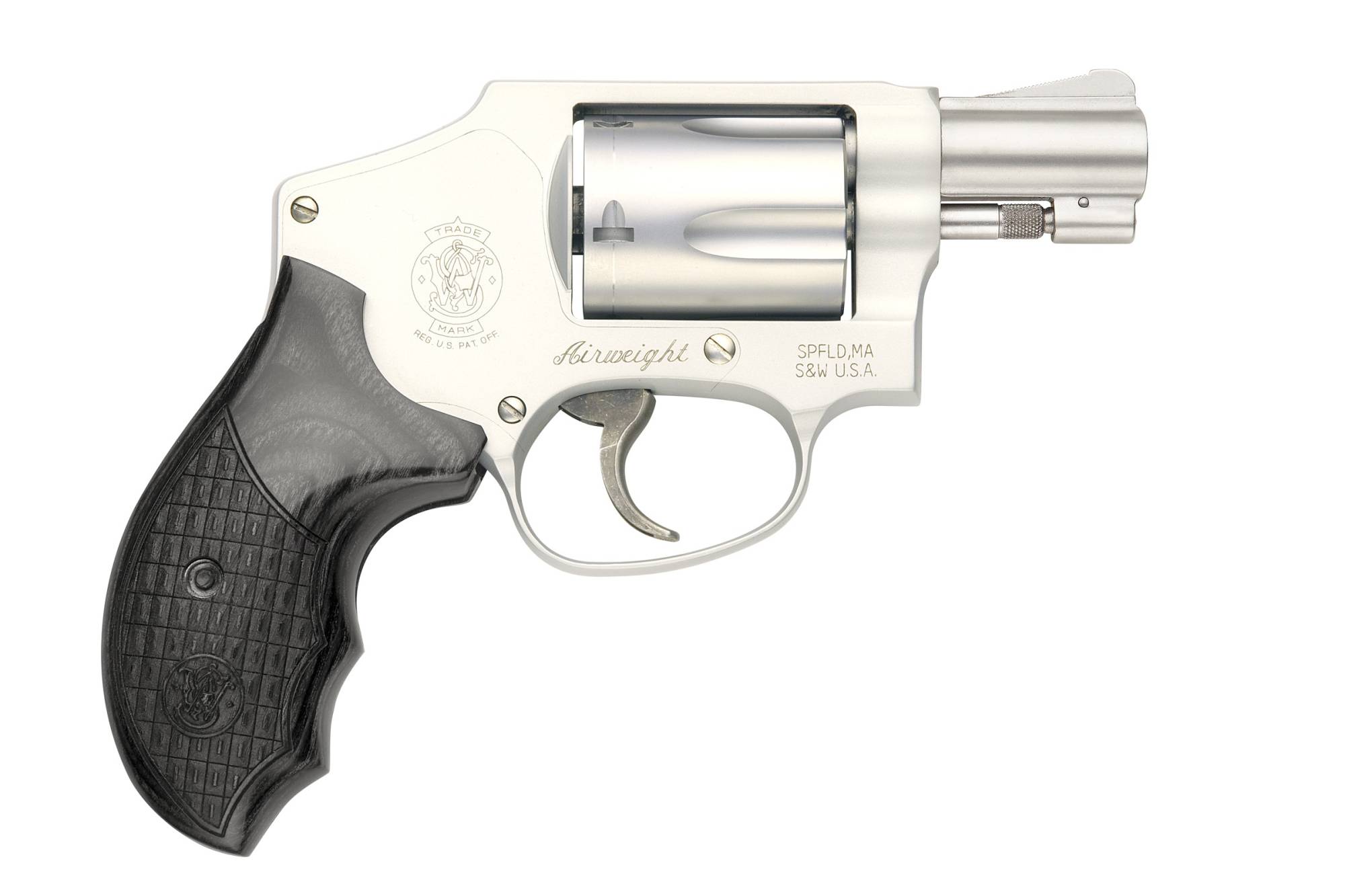 SMITH AND WESSON 642 DELUXE 38SPC BLACK CROC  #