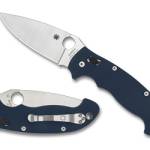 SPYDERCO MANIX 2XL G-10 3.85" BLUE