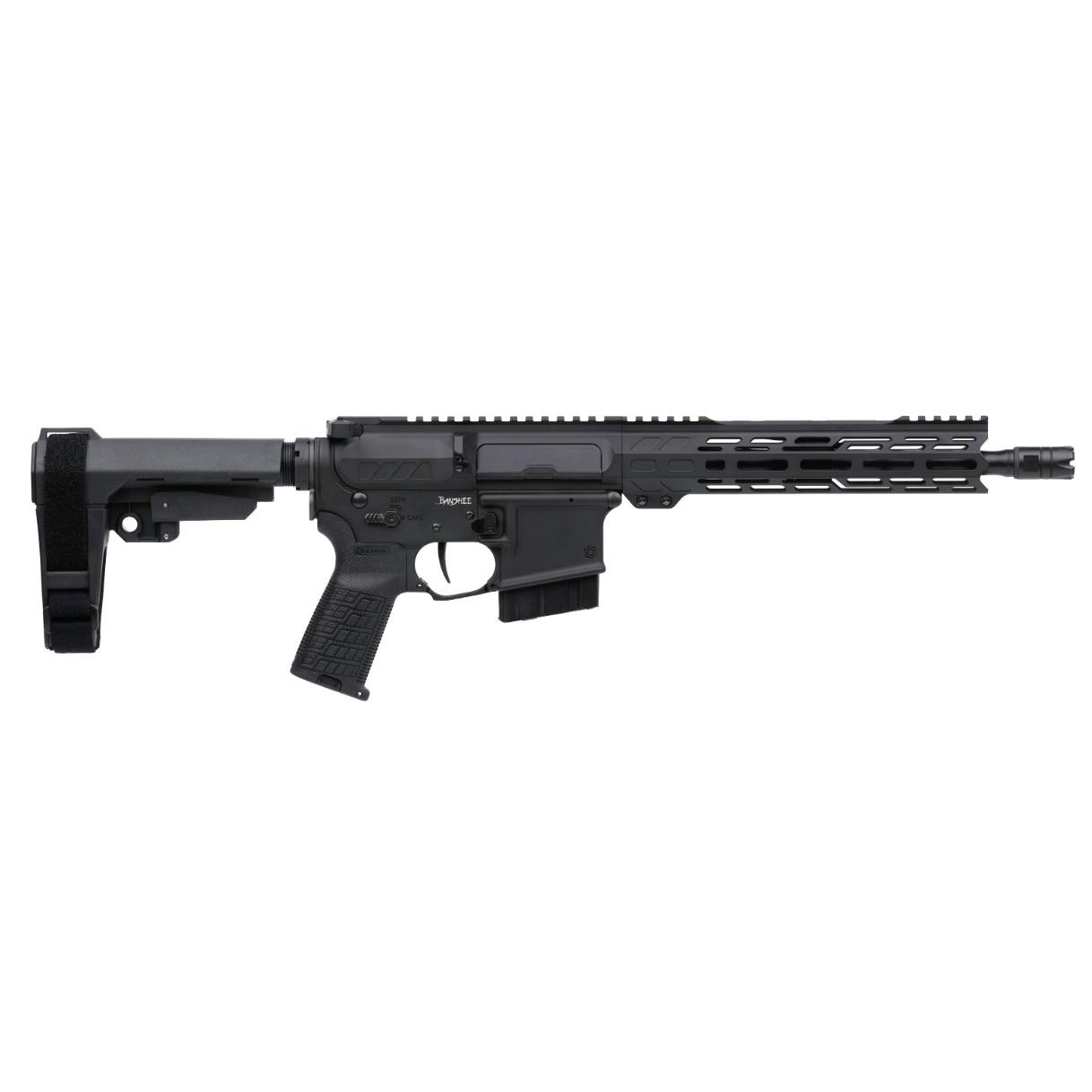 CMMG Banshee MK4 Handgun 338 Arc 10rd Magazine 10.5'' Barrel RipBrace Armor Black
