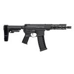 CMMG Banshee MK4 Fixed Ejector Handgun 9mm Luger 30rd Magazine 8" Barrel RipBrace Armor Black