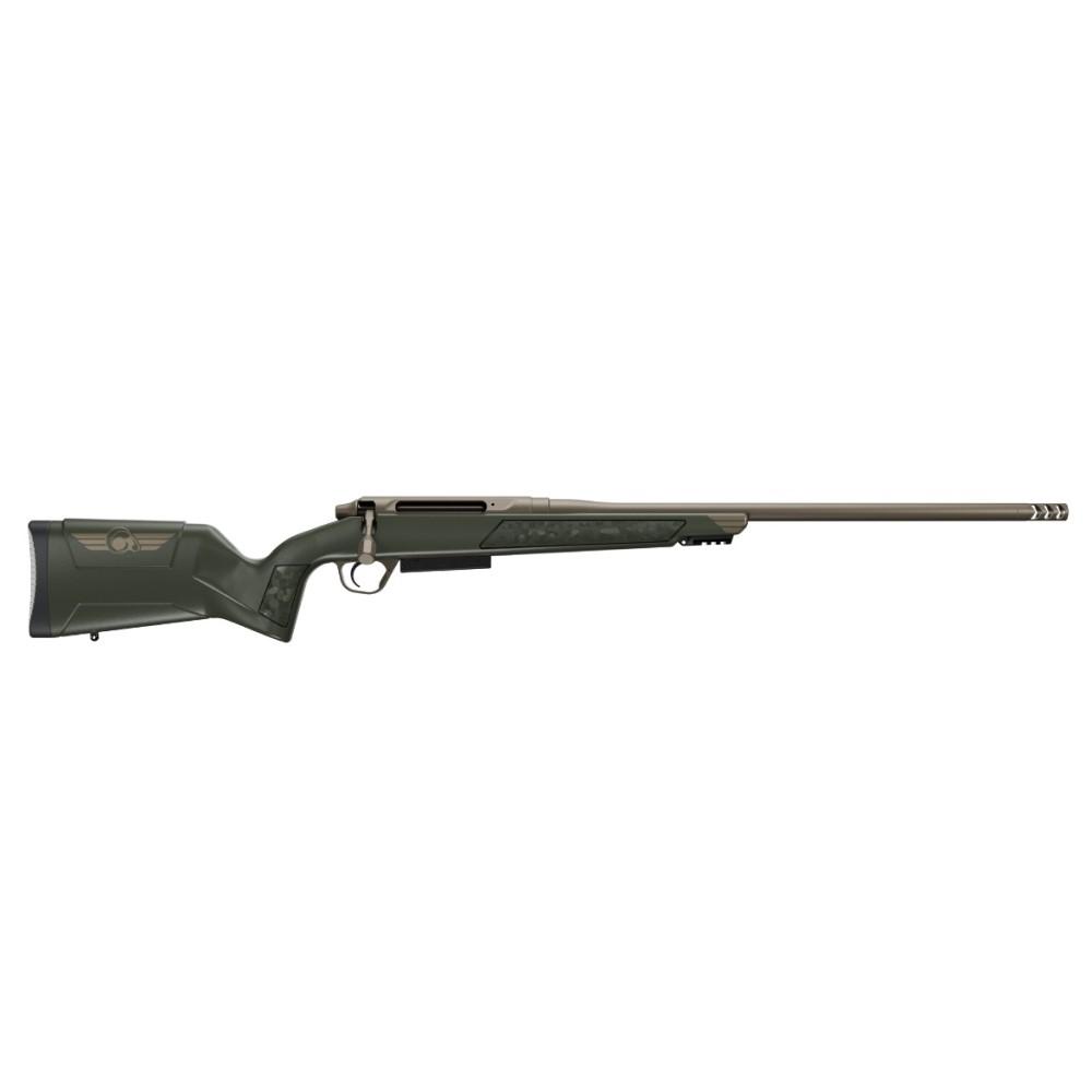 Christensen Arms Evoke Rifle 7mm Backcountry 3rd Magazine 16.25" 5/8x24" Threaded Barrel Bronze and Action Gray Stock