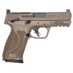 S&W M&P10 2.0 Or Thumb Safety Limited Edition Backpacker Handgun 10mm Auto 15rd Magazines(2) 4" Barrel FDE