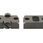 Weaver 2-Piece Grand Slam Steel Dovetail Scope Base - CVA Round Receiver Black