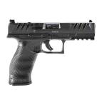 Walther PDP Full Size Optic Ready Handgun 9mm Luger 10rd Magazine(2) 4.5" Barrel Black Polymer CA Compliant