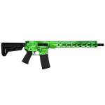 Shark Coast Tactical "Anime- Green" Rifle 5.56mm 10rd Magazine 16" Barrel 15" MLOK Handguard California Compliant