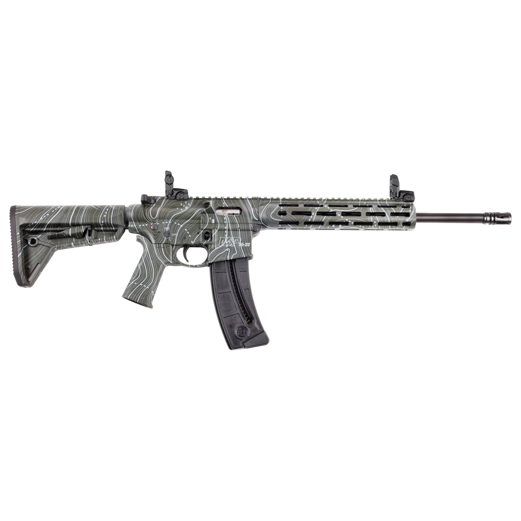 SMITH AND WESSON M&P15-22 SPORT 22LR 25+1 TOPO