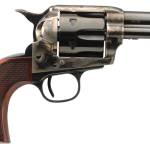 Taylors & Company 556217DE Short Stroke Runnin Iron Deluxe 45 Colt (LC) 6rd 3.50" Blued Cylinder & Barrel Color Case Hardened Steel Frame Checkered Walnut Grip (Taylor Tuned)