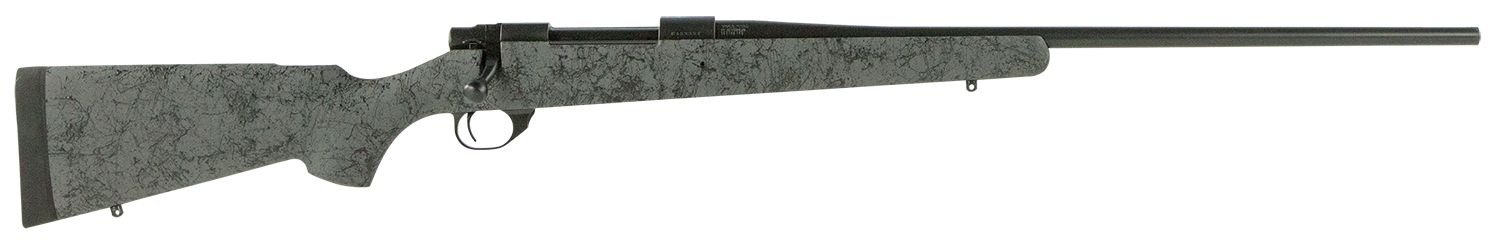 Howa HHS62501 M1500 HS Precision 6.5 Creedmoor 5+1 22" Barrel, Black Steel Receiver, Gray w/Black Webbing HS Precision Synthetic Stock
