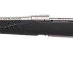 Savage Arms 57170 110 Storm Full Size 6.5 Creedmoor 4+1 22" Matte Button-Rifled Barrel, Matte Drilled & Tapped Stainless Steel Receiver, Adj AccuStock Matte Gray Synthetic Stock, Left Hand