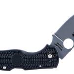 Spyderco C41PBK5 Native 5 Lightweight 2.95" Folding Spear Point Plain CPM S35VN SS Blade Black Bi-Directional Texturing FRN Handle Includes Pocket Clip