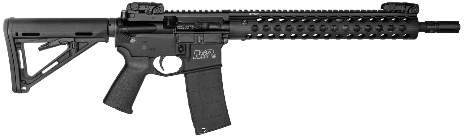 Smith & Wesson LE 311024 M&P15 Carbine TS 
Semi-Automatic 223 Remington/5.56 NATO 16" 30+1 Magpul MOE Black Stk Black