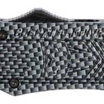 CobraTec Knives MSCFTK1MDS CTK-1  Medium 3" OTF Drop Point Part Serrated D2 Steel Blade/ Carbon Fiber Aluminum Handle Features Glass Breaker Includes Pocket Clip