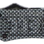 CobraTec Knives MCFCTK1MTNS CTK-1  Medium 3" OTF Tanto Plain D2 Steel Blade/Carbon Fiber Aluminum Handle Features Glass Breaker Includes Pocket Clip