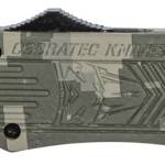 CobraTec Knives MADCCTK1MTNS CTK-1  Medium 3" OTF Tanto Plain D2 Steel Blade/Army DigiCamo Aluminum Handle Features Glass Breaker Includes Pocket Clip