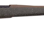 Weatherby MWL01N65RWR6B Mark V Weathermark LT 6.5 Wthby RPM 4+1 24" Barrel/Rec. w/Flat Dark Earth Cerakote Finish, Flat Dark Earth Speckled Green Fixed Monte Carlo Fiberglass Stock