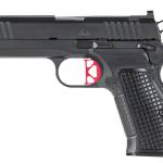 Dan Wesson 92102 DWX Compact Compact Frame 9mm Luger 15+1 4" Match Grade Barrel, Black Serrated Steel Slide, Steel Frame w/Beavertail, Aluminum Grip, Ambidextrous