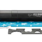 Griffin Armament GAREV45 Revolution Mod 3 45 Cal 1.375" Black Hardcoat Anodized Aluminum/Stainless Steel, CAM-LOK Piston Included