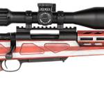 Howa HFLG65C16 M1500 APC Chassis Gen2 6.5 Creedmoor 10+1 16.25" Barrel, American Flag Cerakote Receiver, American Flag 6 Position Luth-AR MBA-4 with Aluminum Chassis Stock, Black Polymer Grip