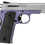 Citadel CIT380OLALA M1911 Baby Compact Frame 380 ACP 7+1, 3.75" Stainless Steel Barrel, Silver Serrated Steel Slide, Crushed Orchard Cerakote Aluminum Frame w/Beavertail, Ambidextrous