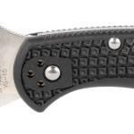 Spyderco C11FPWCBK Delica 4 Lightweight 2.87" Folding Wharncliffe Plain VG-10 SS Blade Black  Textured FRN Handle Includes Pocket Clip