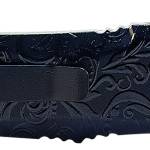 Templar Knife MMDG131 Gen II Maiden Gloss Slim 3.43" OTF Dagger Plain Black Oxide Stonewashed 440C SS Blade, 5.05" Black Gloss Aluminum Handle, Glass Breaker