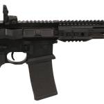 Franklin Armory 1241BLK M4 XTD 5.56x45mm NATO 16" 30+1 Black Hard Coat Anodized Salt Bath Nitride Adjustable Magpul CTR Stock Black Ergo Ambi SureGrip Grip Right Hand