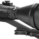AGM Global Vision 15WP6622483011 Wolverine Pro-6 NL1 Night Vision Riflescope Matte Black 6x 100mm Gen 2+ Level 1 Illuminated Red Chevron w/Ballistic Drop Reticle (Adjustable Projected Reticle)