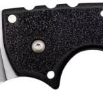 Cold Steel CS62RQ 4-Max Scout 4" Folding Plain Stone Washed Japanese AUS-10A SS Blade/ Black Griv-Ex Handle Includes Pocket Clip