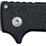 Cold Steel CS62K1A SR1 Lite 4" Folding Tanto Plain 8Cr14MoV SS Blade/Black Griv-Ex Handle Includes Pocket Clip