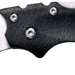 Cold Steel CS20MT Tuff Lite  Mini 2" Folding Sheepsfoot Plain 4034 SS Blade, 3" Black Griv-Ex Handle, Includes Pocket Clip