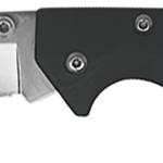 AccuSharp 711C Lockback  3" Folding Clip Point Plain Stainless Steel Blade/Black FRN Handle Includes Allen Wrench