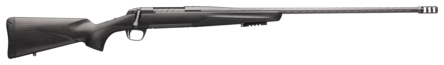Browning 035542297 X-Bolt Pro 300 PRC 3+1 26" Carbon Gray Elite Cerakote/ 4.49" Fluted Barrel, Carbon Gray Elite Cerakote Steel Receiver, Black/ Carbon Fiber Stock, Right Hand