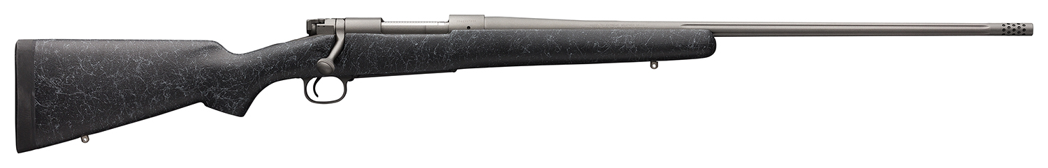 Winchester Guns 535238299 Model 70 Extreme 6.8 Western 3+1 24" MB Tungsten Gray Cerakote Textured Charcoal Gray Fixed Bell & Carlson Stock Right Hand (Full Size) No Sights