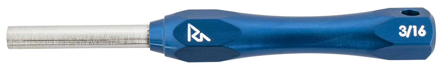 Rival Arms RARA93GS01A  Front Sight Tool Blue/Silver Aluminum, Compatible w/Glock