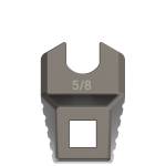 Real Avid AVMF58MDW Master -Fit Muzzle Device Wrench 5/8" Titanium Titanium/Stainless Steel AR-Platform Free-Float Handle