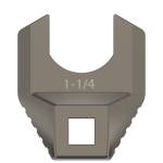 Real Avid AVMF114BNW Master -Fit Barrell Nut Wrench 1 1/4" Titanium Titanium/Stainless Steel AR-Platform Free-Float Handle