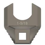 Real Avid AVMF1516BNW Master -Fit Barrell Nut Wrench 1 5/16" Titanium Titanium/Stainless Steel AR-Platform Free-Float Handle