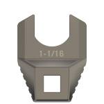 Real Avid AVMF1116BNW Master -Fit Barrell Nut Wrench 1 1/16" Titanium Titanium/Stainless Steel AR-Platform Free-Float Handle