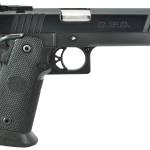 TriStar 85675 SPS Pantera 1911 Full Size Frame 9mm Luger 18+1 5" Stainless Steel Barrel, Black Chrome Serrated Steel Slide, Black Steel Frame w/Beavertail, Black Polymer Grip, Right Hand